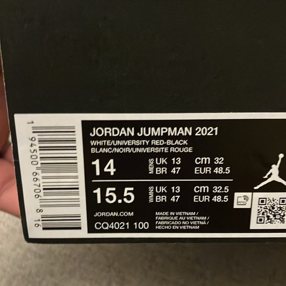 Jordan jumpman 2021 NWT - Picture 8 of 8